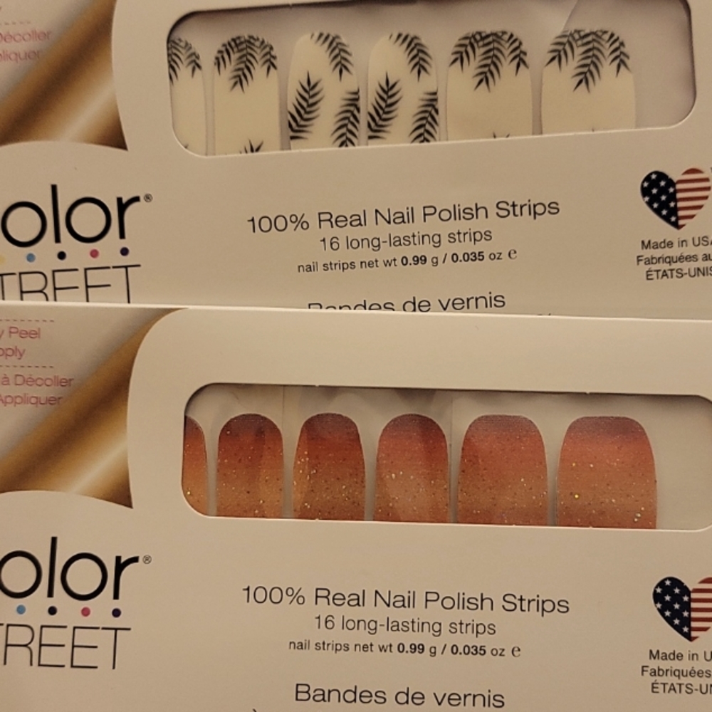 Lot of 2 Color street nail sets
